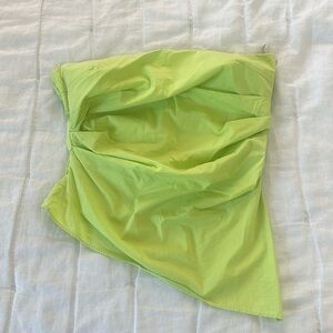 Zara like green tube top